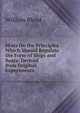 Hints On the Principles Which Should Regulate the Form of Ships and Boats: Derived from Original Experiments, William Bland 