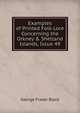 Examples of Printed Folk-Lore Concerning the Orkney & Shetland Islands, Issue 49, George Fraser Black 