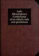 Lady Blessington's Confessions of an elderly lady and gentleman, 