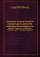D?partement De L'orne: Recueil Des Documents D'ordre ?conomique Contenus Dans Les Registres De D?lib?rations Des Municipalit?s Du District D'alen?on, 1788-An Iv, Volume 3, part 1 (French Edition), Camille Bloch 