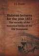 Hulsean lectures for the year 1831. The veracity of the historical books of the Old Testament, J.J. Blunt 