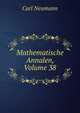 Mathematische Annalen, Volume 38, Carl Neumann 
