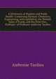 A Dictionary of Hygi?ne and Public Health: Comprising Sanitary Chemistry, Engineering, and Legislation, the Dietetic Value of Foods, and the Detection . Publique" of Professor Ambroise Tardieu, Ambroise Tardieu 
