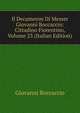 Il Decameron Di Messer Giovanni Boccaccio: Cittadino Fiorentino, Volume 23 (Italian Edition), Boccaccio Giovanni 