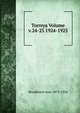 Torreya Volume v.24-25 1924-1925, Broadhurst Jean 1873-1954 