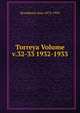 Torreya Volume v.32-33 1932-1933, Broadhurst Jean 1873-1954 