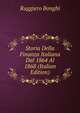 Storia Della Finanza Italiana Dal 1864 Al 1868 (Italian Edition), Ruggiero Bonghi 