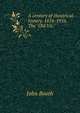A century of theatrical history. 1816-1916. The "Old Vic.", John Booth 