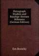 Petrograph Studien and Basaltge-Steinen Bohmens (German Edition), Em Boricky 