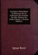 Catalogue Methodique Et Raisonne De La Collection Des Fossiles De Mlle. Elenore De Raab, Volume 1 (French Edition), Ignaz Born 