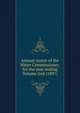Annual report of the Water Commissioner, for the year ending Volume 2nd (1897), 