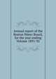 Annual report of the Boston Water Board, for the year ending Volume 1891-92, 