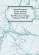 Annual report of the Boston Water Board, for the year ending Volume 1892-93, 