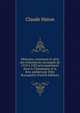 Memoire; contenant le recit des evenements accomplis de 1553 a 1582 principalement dans la Champagne et la Brie, publies par Felix Bourquelot (French Edition), Claude Haton 