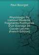 Physiologie De L'amour Moderne: Fragments Posthumes D'un Ouvrage De Claude Larcher (French Edition), Bourget Paul 