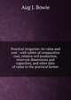 Practical irrigation: its value and cost : with tables of comparative cost, relative soil production, reservoir dimensions and capacities, and other data of value to the practical farmer, Aug J. Bowie 