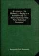A Letter to . Dr. Moberly, a Reply to a Pamphlet by E.E. Bowen Entitled 'the New National Grammar'., Benjamin Hall Kennedy 