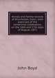 Annals and family records of Winchester, Conn., with exercises of the centennial celebration, on the 16th and 17th days of August, 1871, John Boyd 