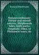 Natures embassie: Divine and morall satyres; Shepheards tales, both parts; Omphale; Odes, or Philomels tears, &c, Richard Brathwaite 