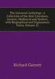 The Universal Anthology: A Collection of the Best Literature, Ancient, Mediaeval and Modern, with Biographical and Explanatory Notes, Volume 25, Garnett Richard 