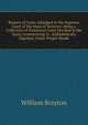 Reports of Cases Adjudged in the Supreme Court of the State of Vermont: Being a Collection of Numerous Cases Decided in the Years, Commencing in . Alphabetically Digested, Under Proper Heads, William Brayton 
