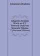 Johannes Brahms Briefe an P. J. Simrock Und Fritz Simrock, Volume 2 (German Edition), Johannes Brahms 