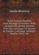 Some famous Hamlets from Burbage to Fechter. With an appendix giving extracts from the criticisms on Hamlet by Goethe, Coleridge, Schlegel, Hazlitt, Ulrici, etc, Brereton Austin 