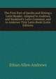 The First Part of Jacobs and D?ring's Latin Reader: Adapted to Andrews and Stoddard's Latin Grammar, and to Andrews' First Latin Book (Latin Edition), Ethan Allen Andrews 