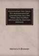 Kommodian Von Gaza: Ein Arelatensischer Laiendichter Aus Der Mitte Des Funften Jahrhunderts (German Edition), Heinrich Brewer 