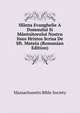 Sfanta Evanghelie A Domnului Si Mantuitorului Nostru Iisus Hristos Scrisa De Sft. Mateiu (Romanian Edition), Massachusetts Bible Society 