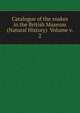 Catalogue of the snakes in the British Museum (Natural History) Volume v. 2, 