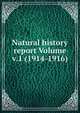 Natural history report Volume v.1 (1914-1916), 