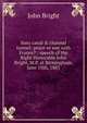 Suez canal & channel tunnel: peace or war with France? : speech of the Right Honorable John Bright, M.P. at Birmingham, June 15th, 1883, John Bright 