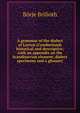 A grammar of the dialect of Lorton (Cumberland) historical and descriptive; with an appendix on the Scandinavian element, dialect specimens and a glossary, Bo?rje Brilioth 