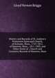 History and Records of St. Andrew's Protestant Episcopal Church, of Scituate, Mass., 1725-1811, of Hanover, Mass., 1811-1903, and Other Items of . Church and Cemetery Records of Hanover, Mass, Lloyd Vernon Briggs 