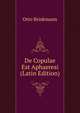 De Copulae Est Aphaeresi (Latin Edition), Otto Brinkmann 