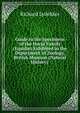 Guide to the Specimens of the Horse Family (Equid?) Exhibited in the Department of Zoology, British Museum (Natural History) ., Lydekker Richard 