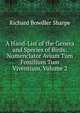 A Hand-List of the Genera and Species of Birds: Nomenclator Avium Tum Fossilium Tum Viventium, Volume 2, Richard Bowdler Sharpe 