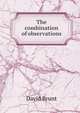 The combination of observations, David Brunt 
