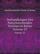 Verhandlungen Des Naturforschenden Vereines in Brnn. Volume 25, Naturforschender Verein In Brunn 