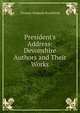 President's Address: Devonshire Authors and Their Works, Thomas Nadauld Brushfield 