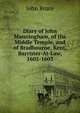 Diary of John Manningham, of the Middle Temple, and of Bradbourne, Kent, Barrister-At-Law, 1602-1603, Bruce, John, 1802-1869 