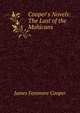 Cooper's Novels: The Last of the Mohicans, Cooper, James Fenimore, 1789-1851 