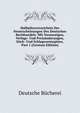 Halbjahrsverzeichnis Der Neuerscheinungen Des Deutschen Buchhandels: Mit Voranzeigen, Verlags- Und Preisanderungen, Stich- Und Schlagwortregister, Part 1 (German Edition), Deutsche Bucherei 