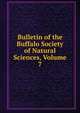Bulletin of the Buffalo Society of Natural Sciences, Volume 7, 