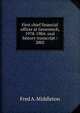 First chief financial officer at Genentech, 1978-1984: oral history transcript / 2002, Fred A. Middleton 
