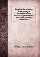 Keeping the printing plant young; a discussion of the success of permanency and profit-making conditions, Henry Lewis Bullen 
