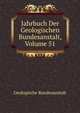Jahrbuch Der Geologischen Bundesanstalt, Volume 51, Geologische Bundesanstalt 