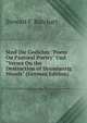 Sind Die Gedichte "Poem On Pastoral Poetry" Und "Verses On the Destruction of Drumlanrig Woods" (German Edition), Stewart F. Butchart 