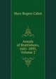 Annals of Brattleboro, 1681-1895, Volume 2, Mary Rogers Cabot 